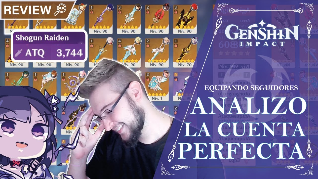 ANALIZO LA CUENTA PERFECTA!! GESTIÓN PERFECTA DE RECURSOS | Genshin Impact