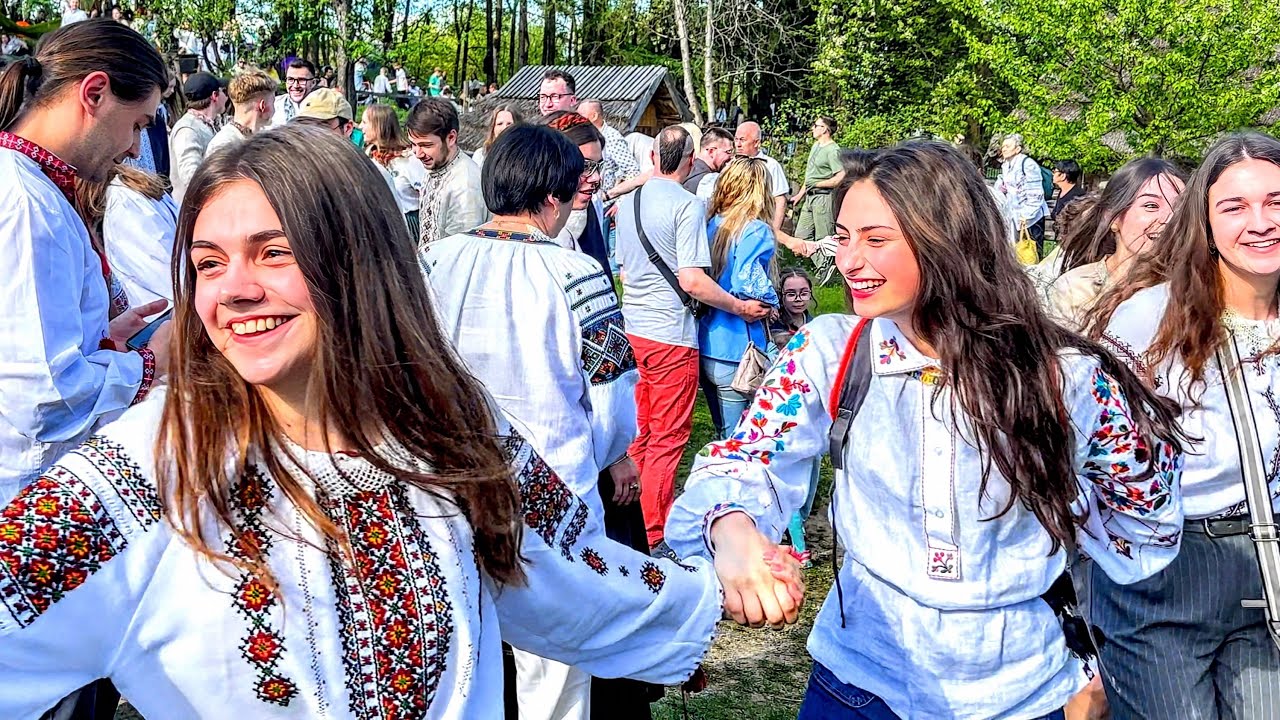 Гаївки в Гаю. Львів Великдень, Шевченківський гай. #львівплощаринок