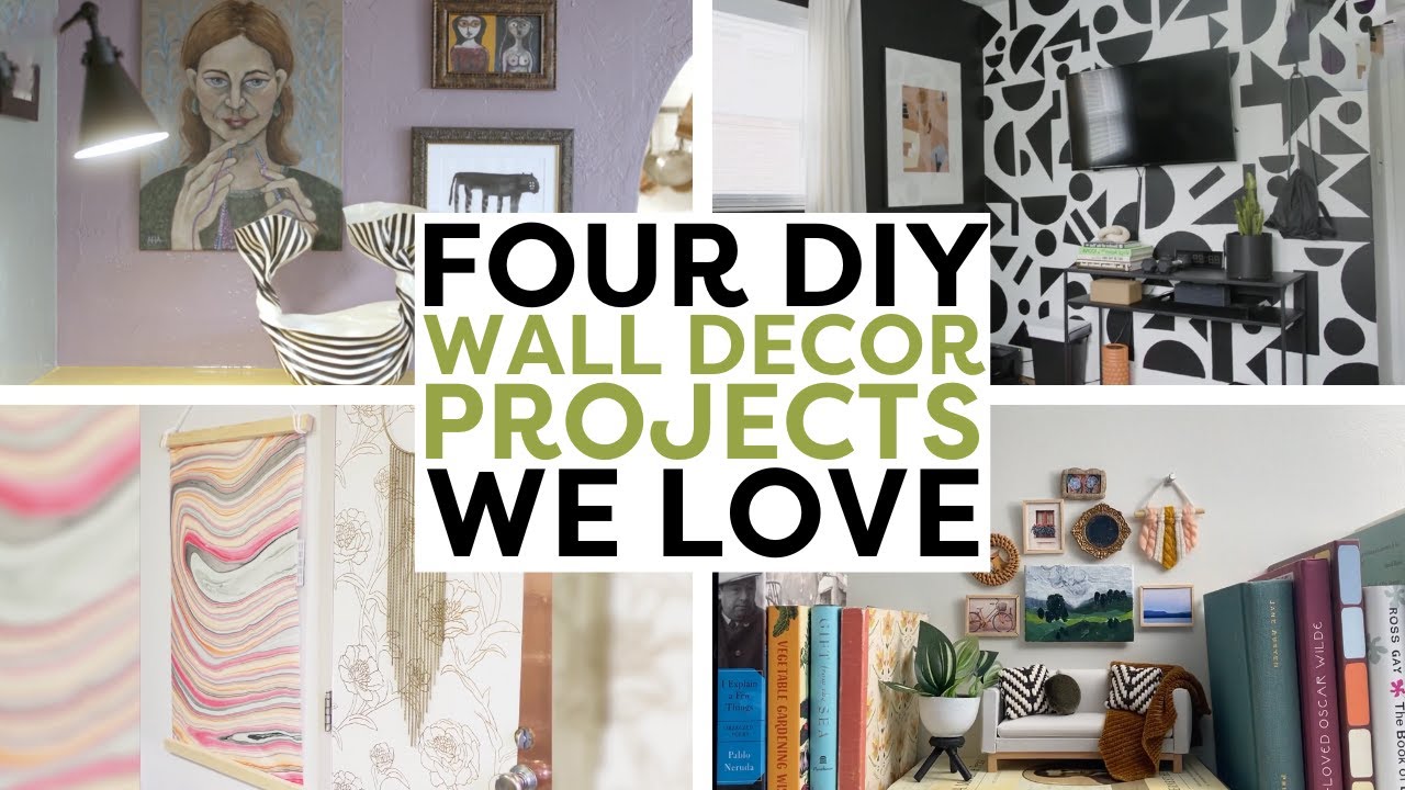 4 DIY Wall Decor Ideas We LOVE | HGTV Handmade