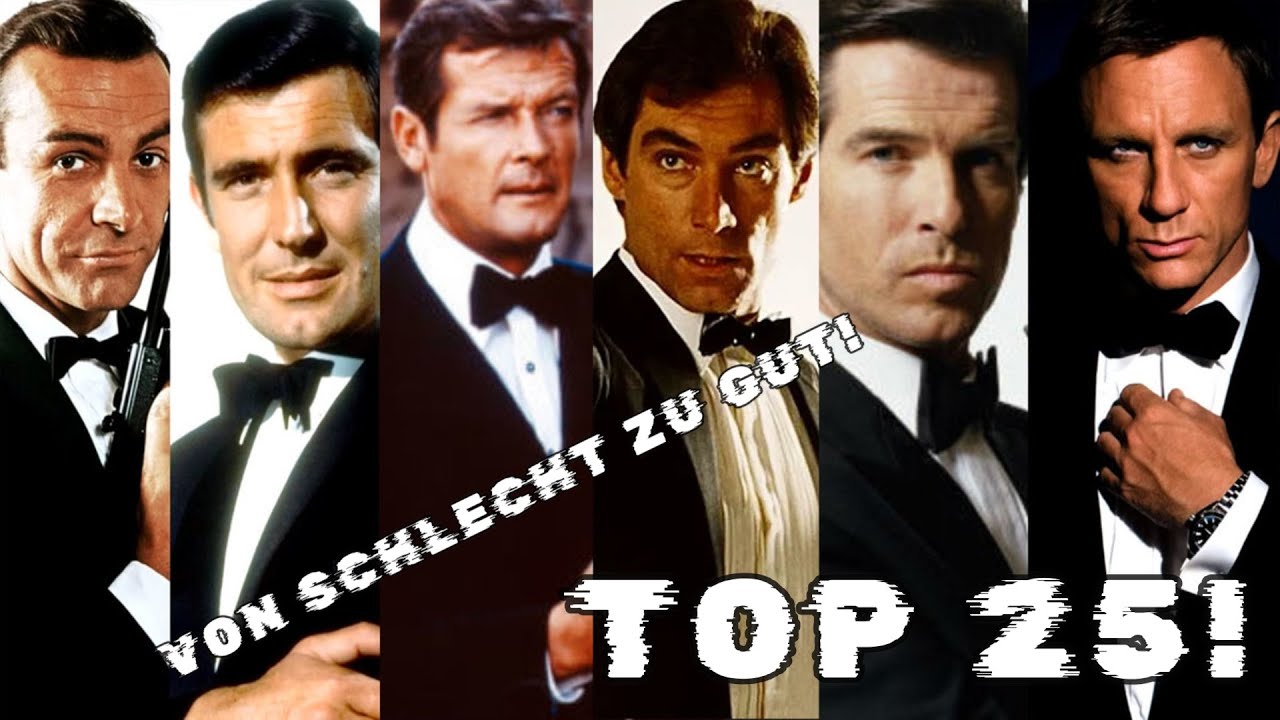 Das Ranking aller James Bond Filme! Meine sehr Interessante Meinung!