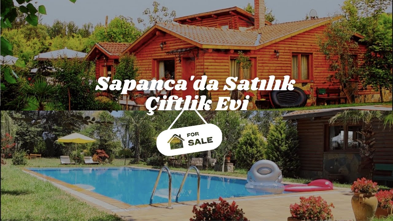 SAPANCA'DA SATILIK ÇİFTLİK EVİ