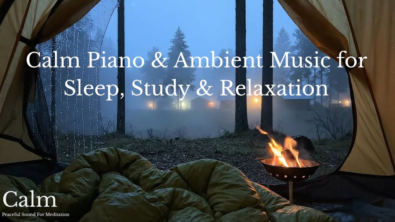 Relaxing Piano Music for Deep Sleep 🌙, Stress Relief & Healing