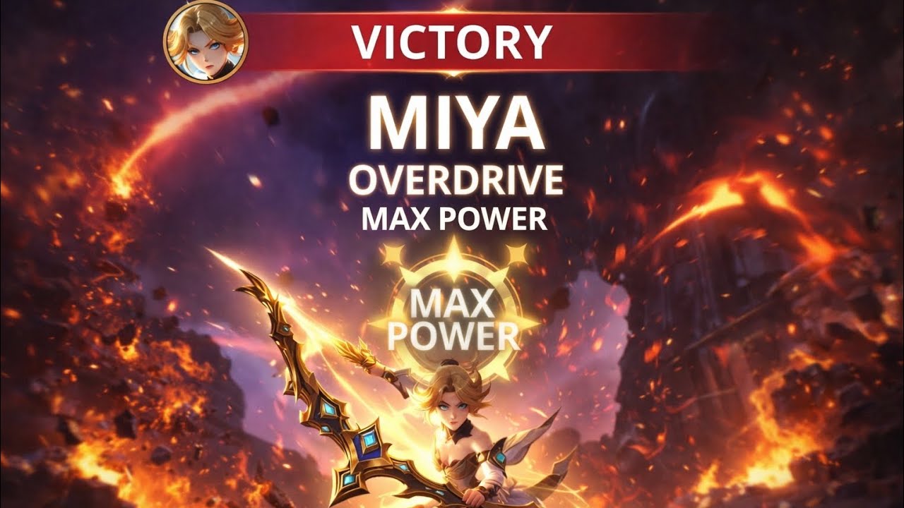 New overdrive modeMiya Overdrive – Unstoppable Power #victory #gamingvideo #mlbb #newvideo 