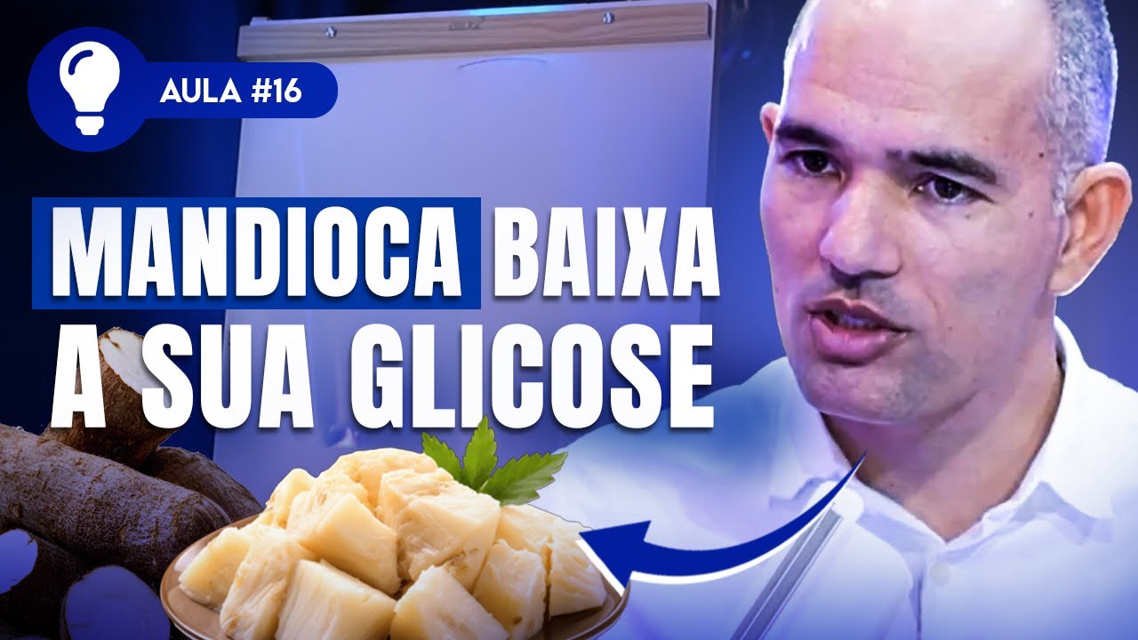 DIABÉTICO PODE COMER MANDIOCA?- Aula #16 | Dr. Turí Souza