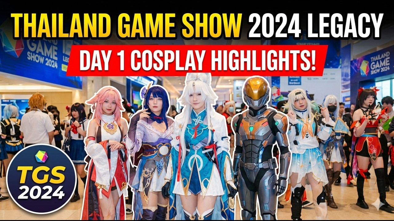 Thailand Game Show 2024 LEGACY ( DAY 1 ) TGS Cosplay Contest 2024 | TGS2024