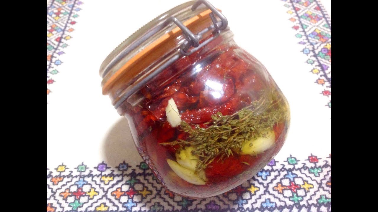 تجفيف الطماطم بطريقة سهل و متقنة في البيت من المطبخ المغربي مع ربيعة 🍅Sun-Dried Tomatoes 🍅