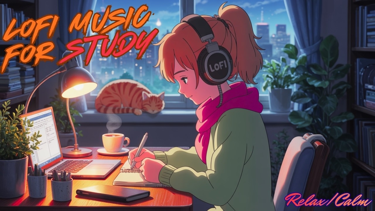 55 Minutes Of 🌙Night Lofi Songs To Study \Chill \Relax \Refreshing | Feel Lofi | Lofi Evenings