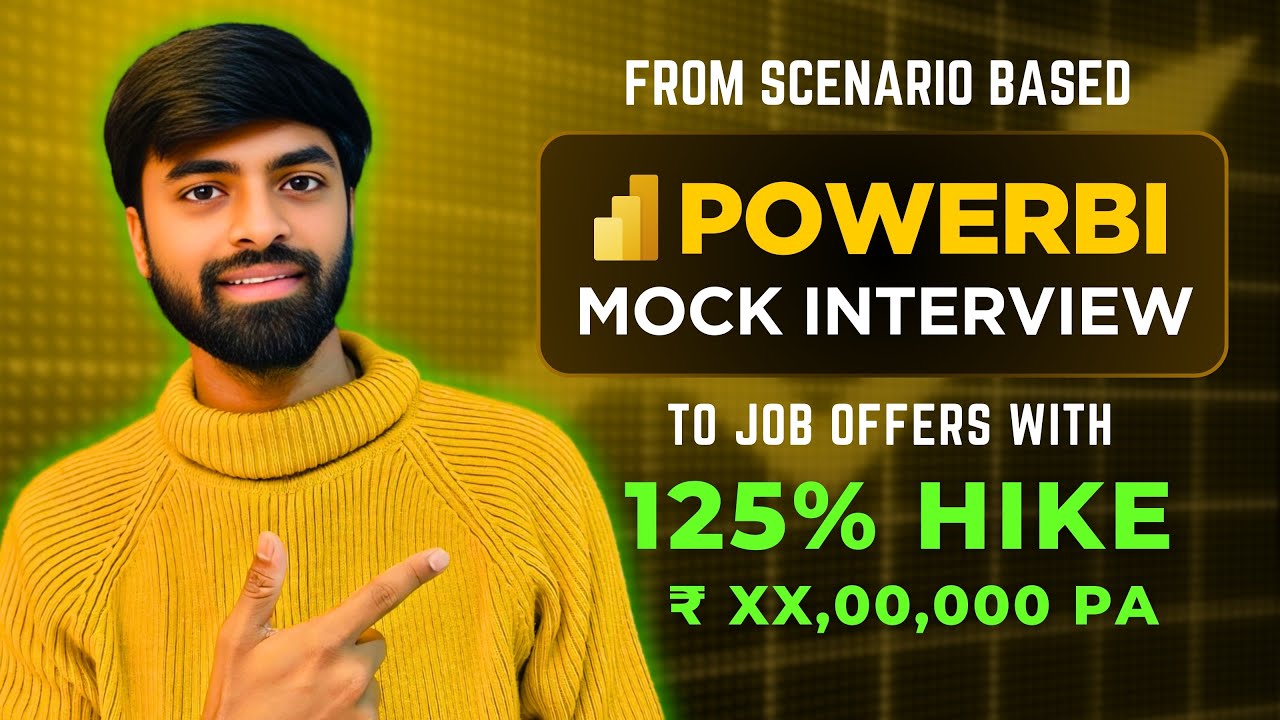 Power BI Mock Interview: Real-Life Questions & Expert Insights | Bharath Insights | 2025