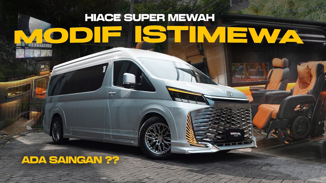 MEWUJUDKAN IMPIAN MODIF HIACE !! BANGUN MOBIL UNTUK KELUARGA TERCINTA 