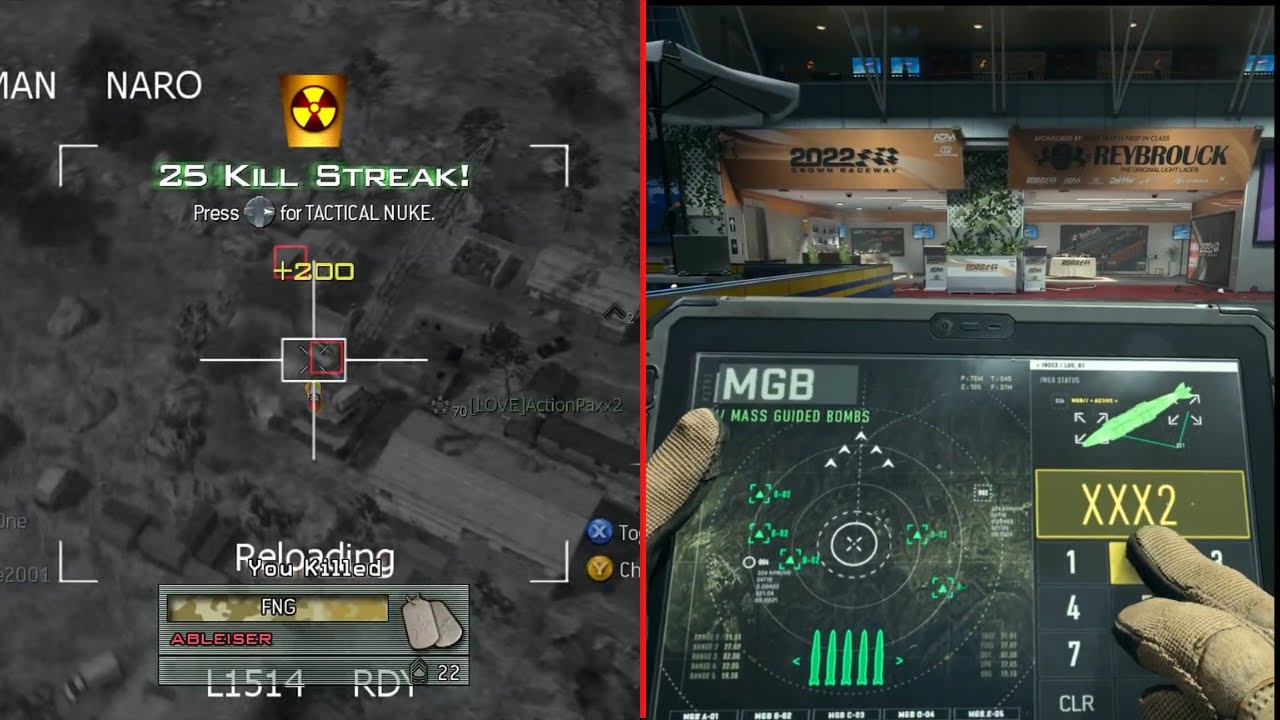 MW2 Nuke vs MWII Nuke