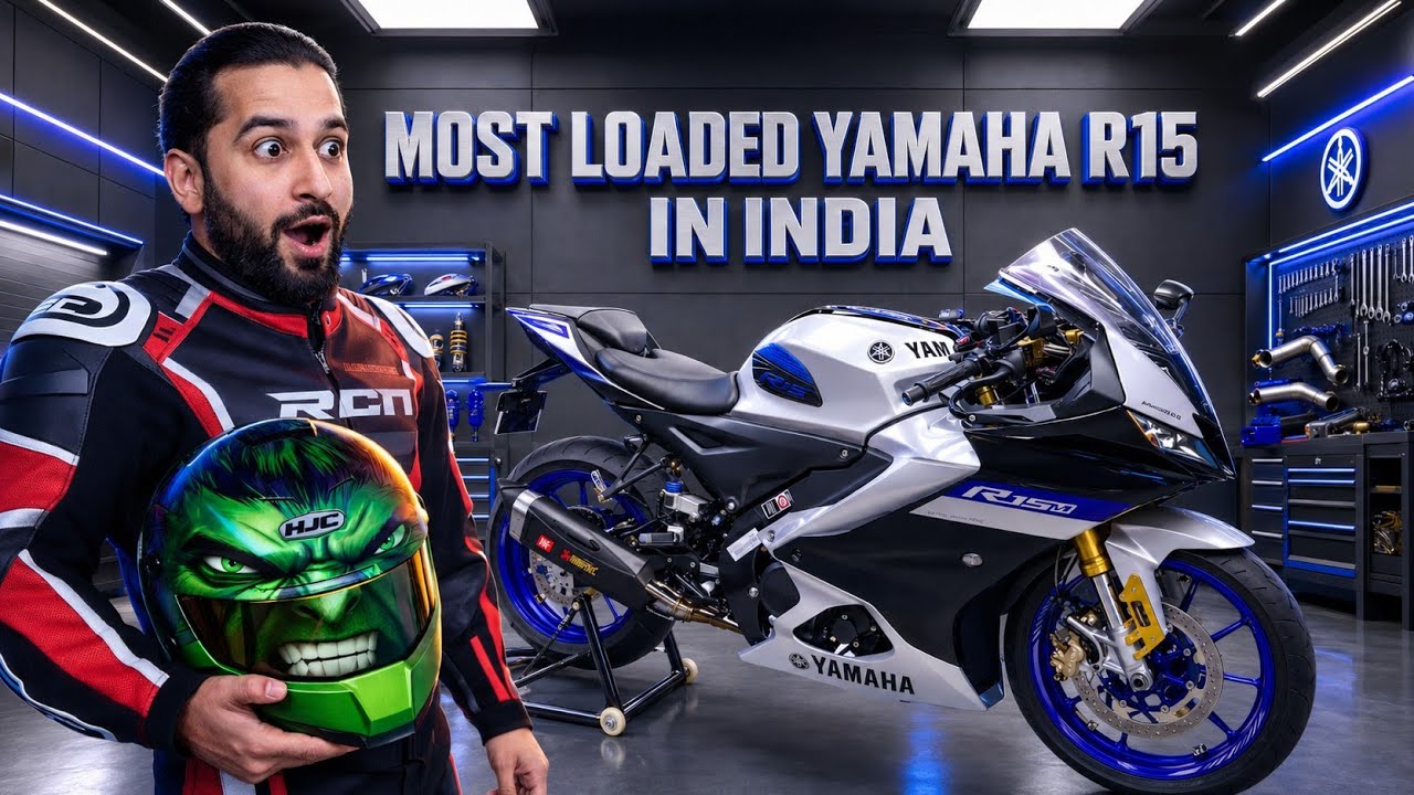 Most loaded Yamaha R15M Modification video | Only One In India | Born Creator