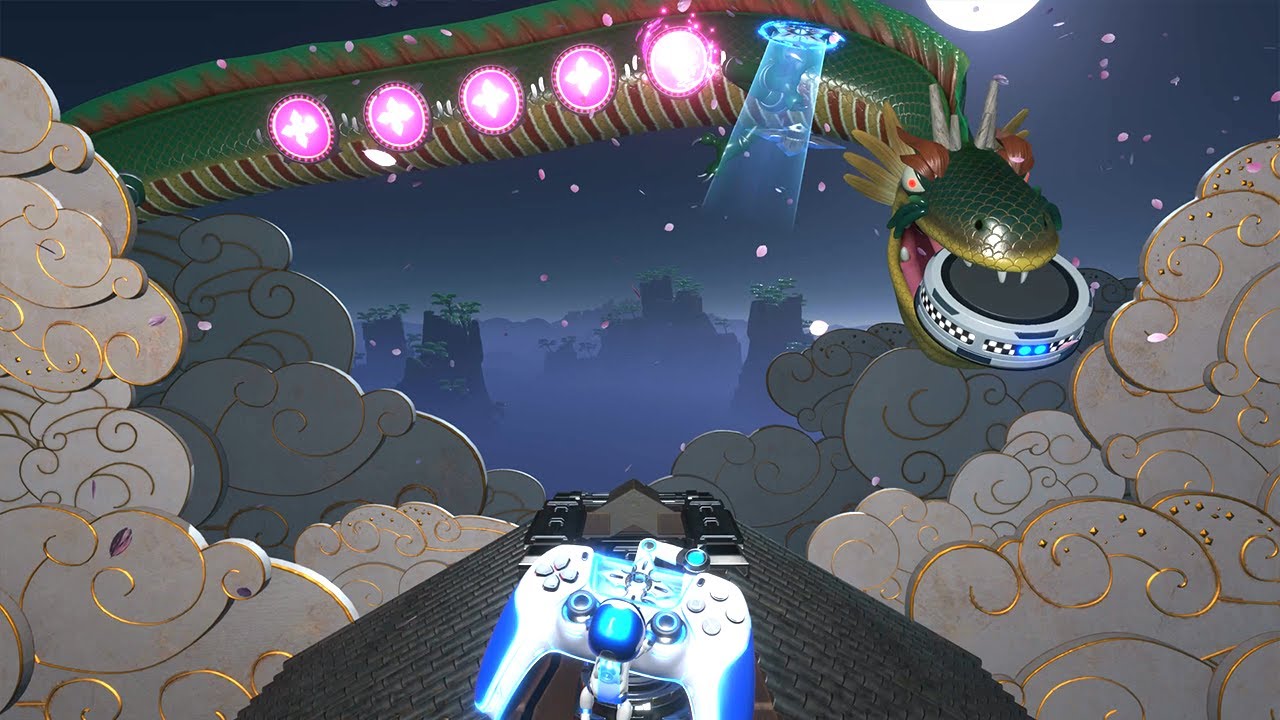 Astro Bot - Dragon Dojo Boss Fight & Bot Rescued Location!
