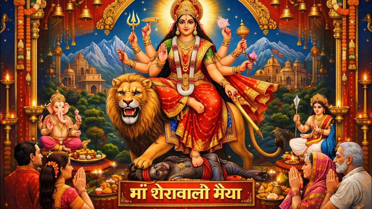 मां शेरावाली माता 🙏 | Maa Sherawali Bhajan | Most Powerful Devi Bhajan 2026
