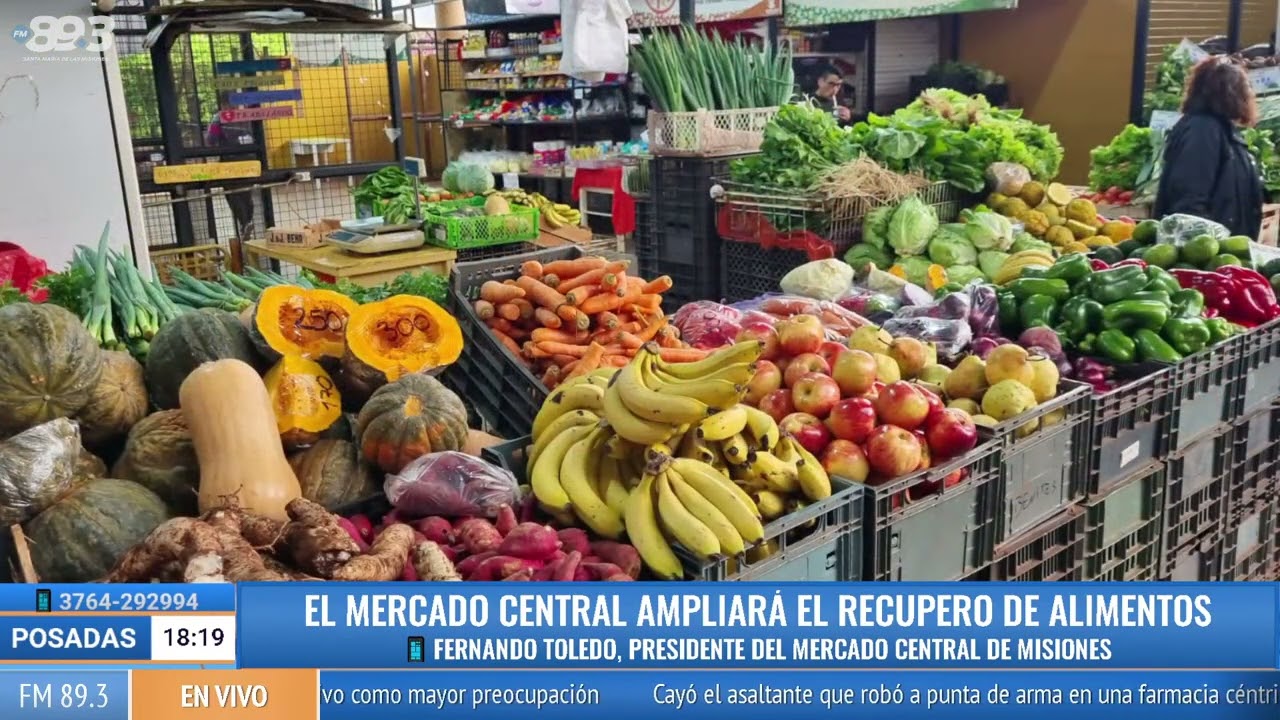 El Mercado Central ampliará el recupero de alimentos y sumará a municipios