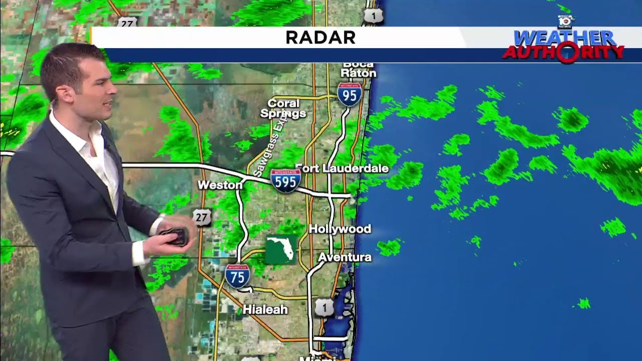 South Florida receives some warm weather ahead of rainy weekend