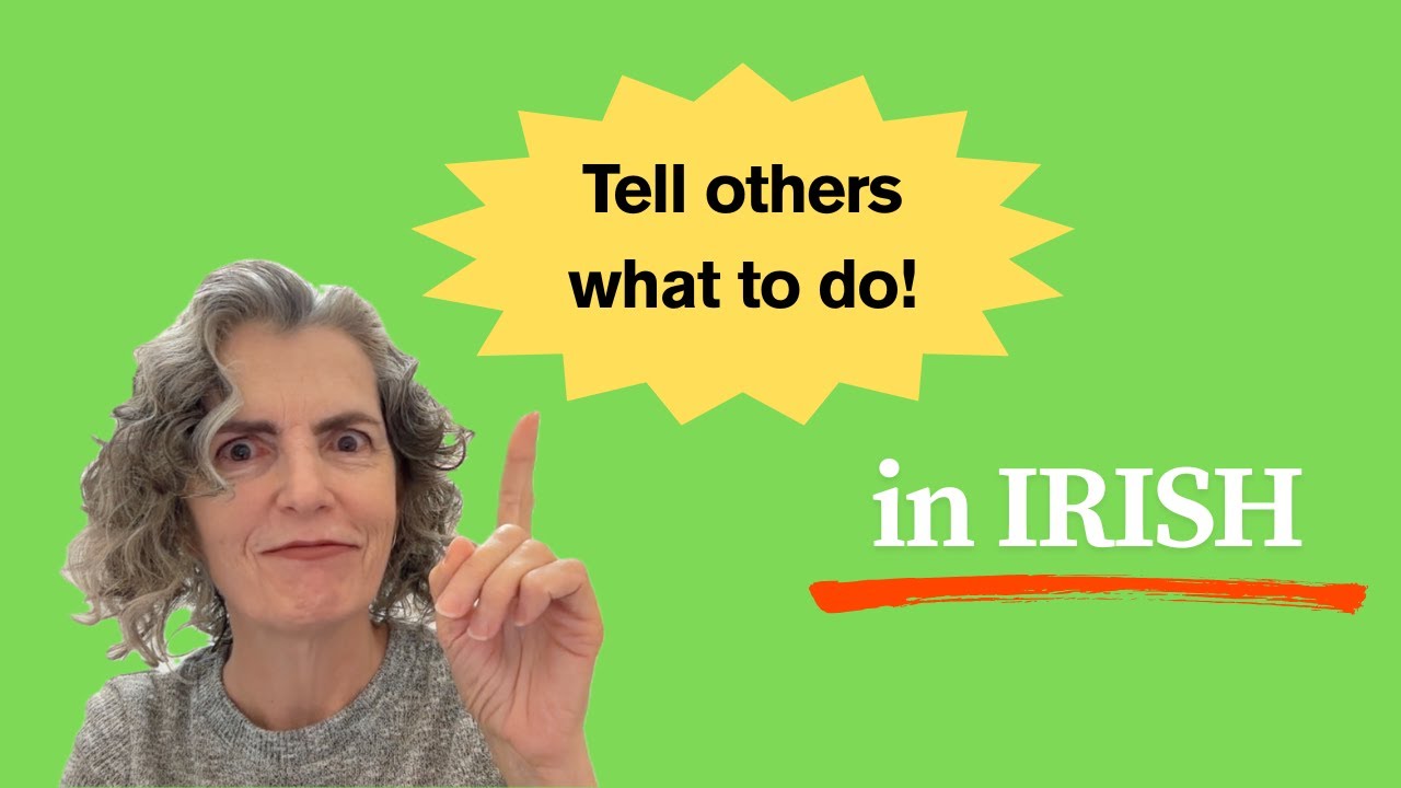 Get this: use the imperative in Irish Gaelic #gaeilge #languagelearning #irishlanguage