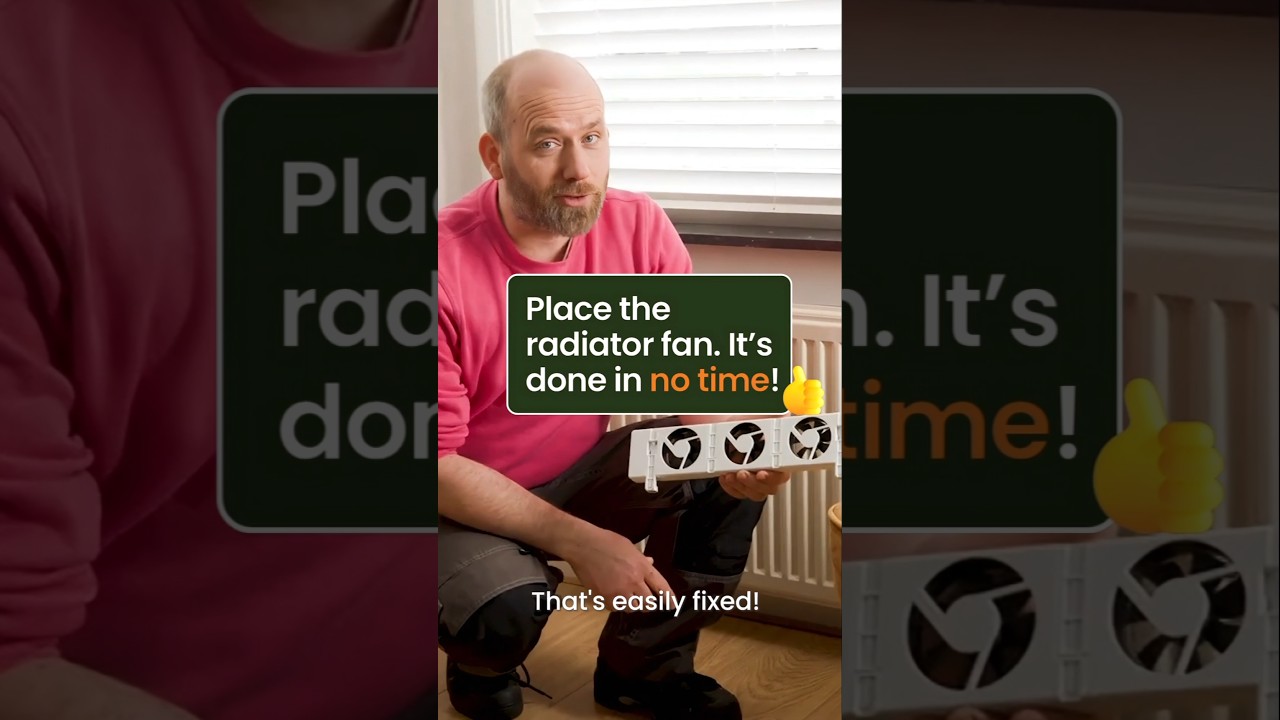 In this short video, Freek shows you how a radiator fan works and how to easily install it.