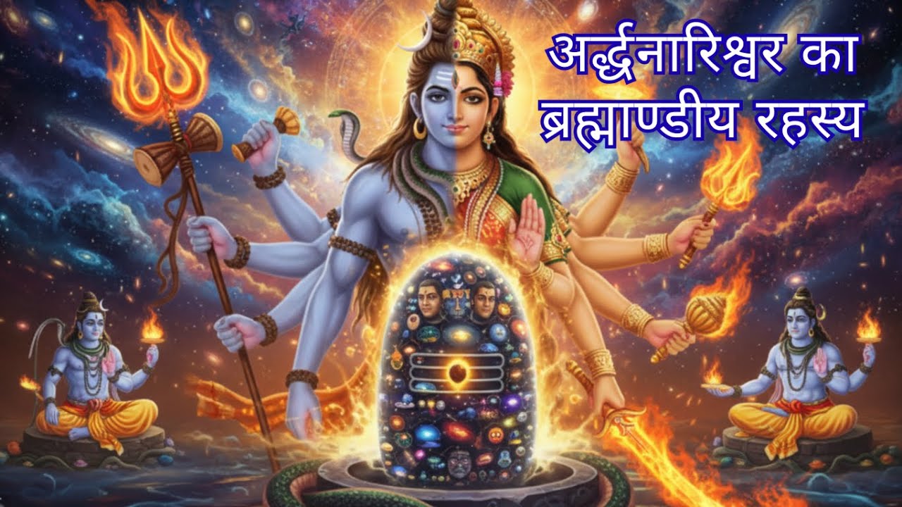 अर्धनारीश्वर रूप का रहस्य | तत्त्व और आध्यात्मिक रहस्य | सृष्टि में जीवन की उत्पत्ति | Gyaan Ssagar
