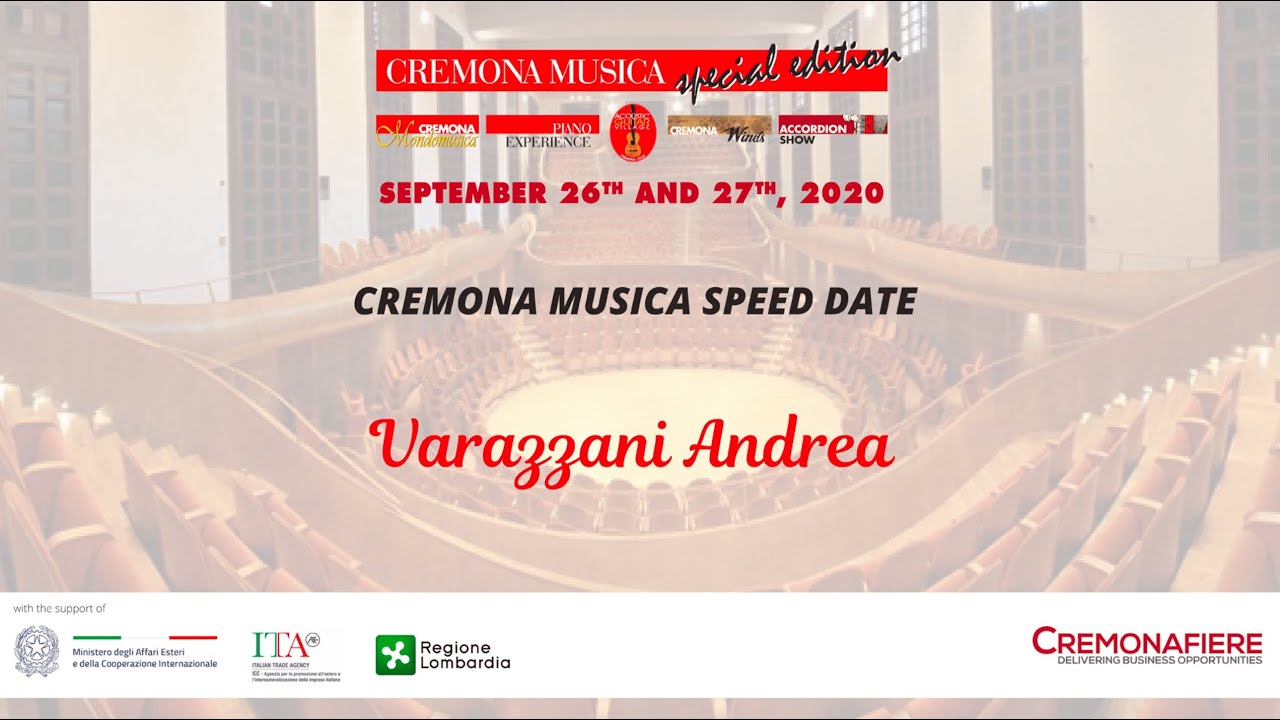 Speed-Date concert with ‘Andrea Varazzani’ instruments