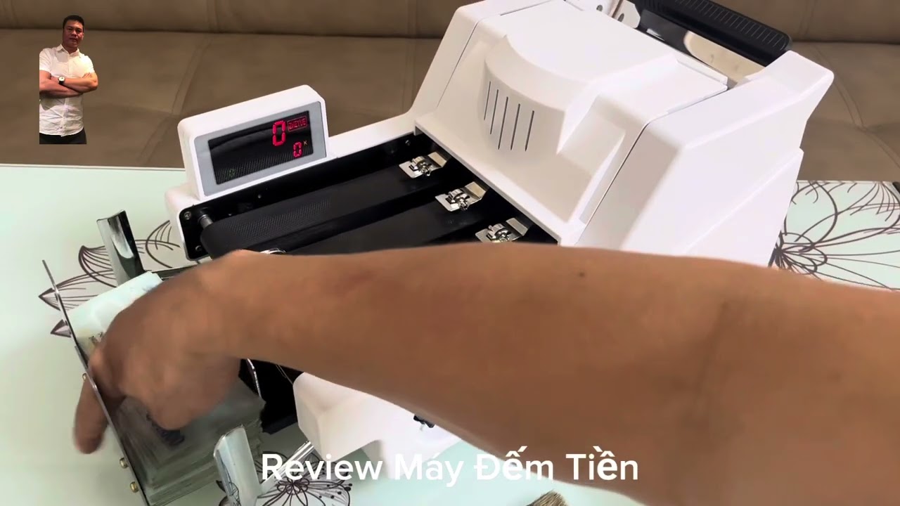 HƯỚNG DẪN SỬ DỤNG MÁY ĐẾM TIỀN LOẠI BĂNG CHUYỀN MỚI NHẤT HIỆN NAY