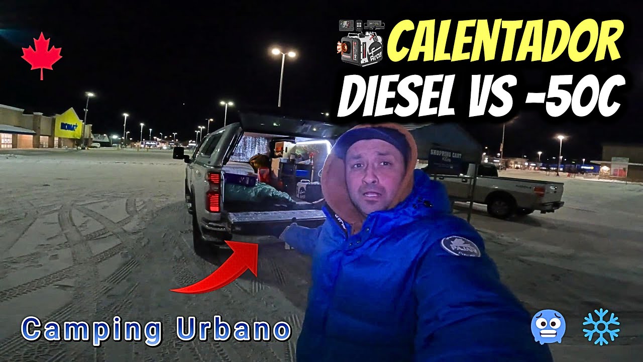 ¿Puedo sobrevivir a -50°C en una camioneta? #survival #extreme #test