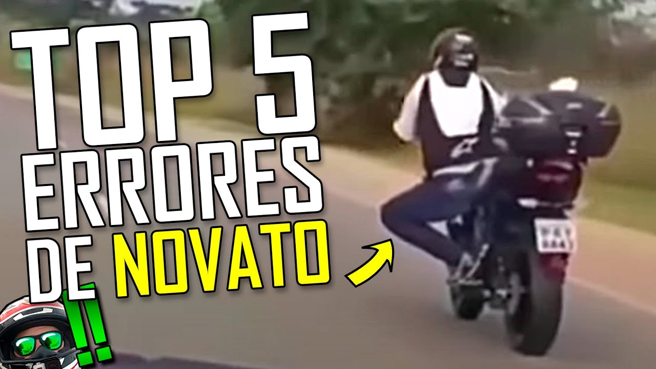 5 ERRORES de MOTO que TU TAMBI&Eacute;N COMETES