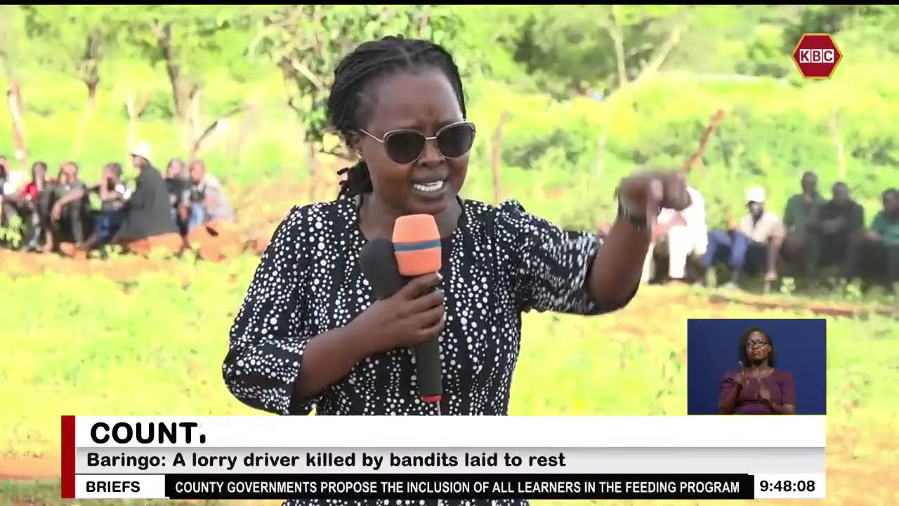 County Stories I  A lorry driver killed by bandits in Baringo laid to rest