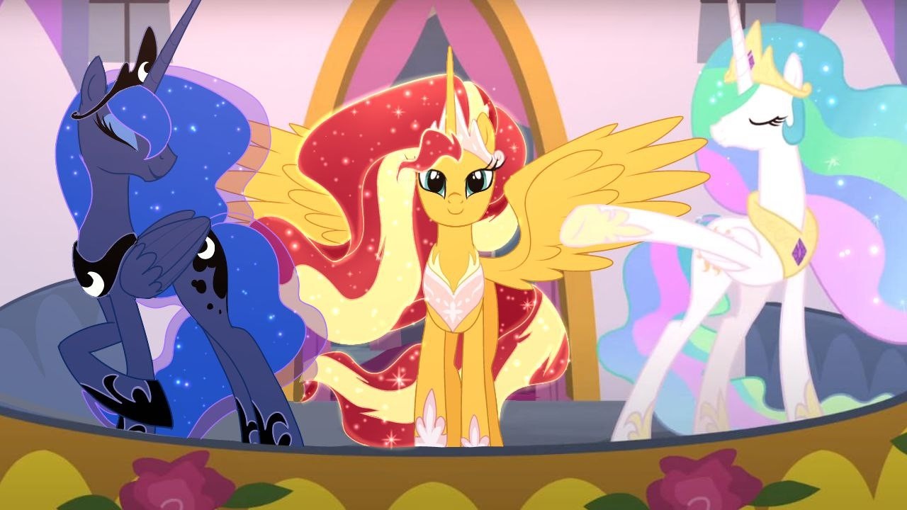 E SE... SUNSET SHIMMER NUNCA TIVESSE IDO EMBORA E SE TORNASSE A PRINCESA DA AMIZADE??