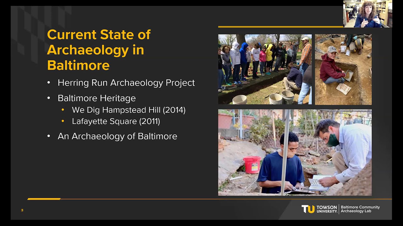Archaeology Club Jan: Exploring Archaeology Organizations in Maryland