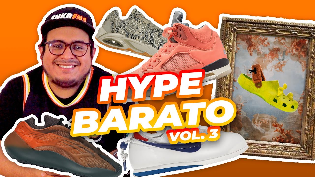 TOP 5: SNEAKERS &iexcl;BARATOS! y &iexcl;HYPE! Vol. 3