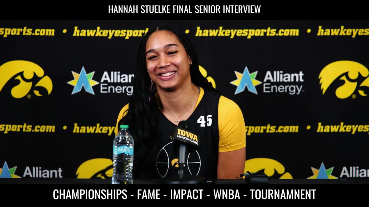 Iowa Hawkeye Hannah Stuelke Final Season Interview