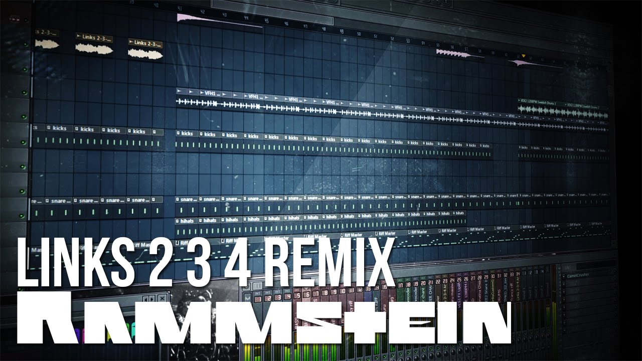 Rammstein - Links 2 3 4 Remix (FL Studio)