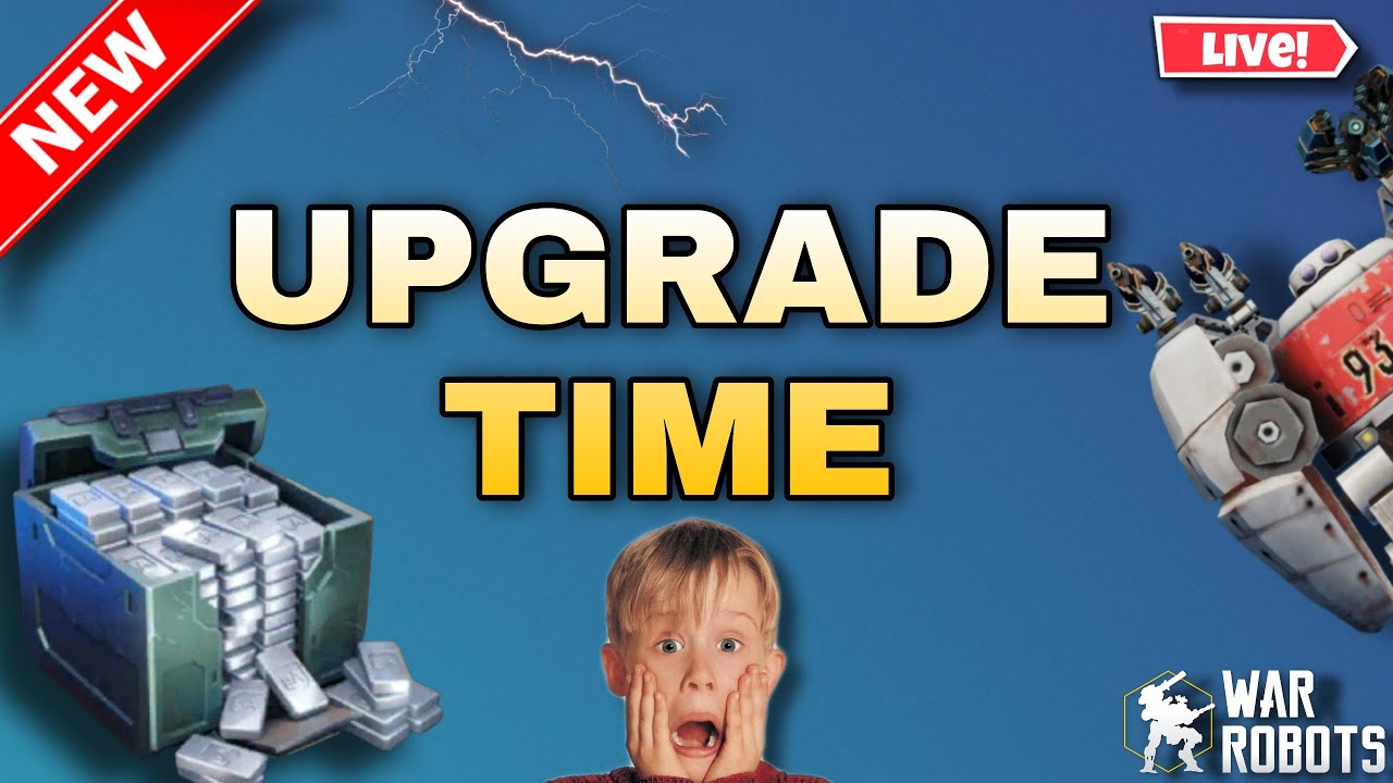 War Robots Upgrade OVERDRIVE! Live Gameplay