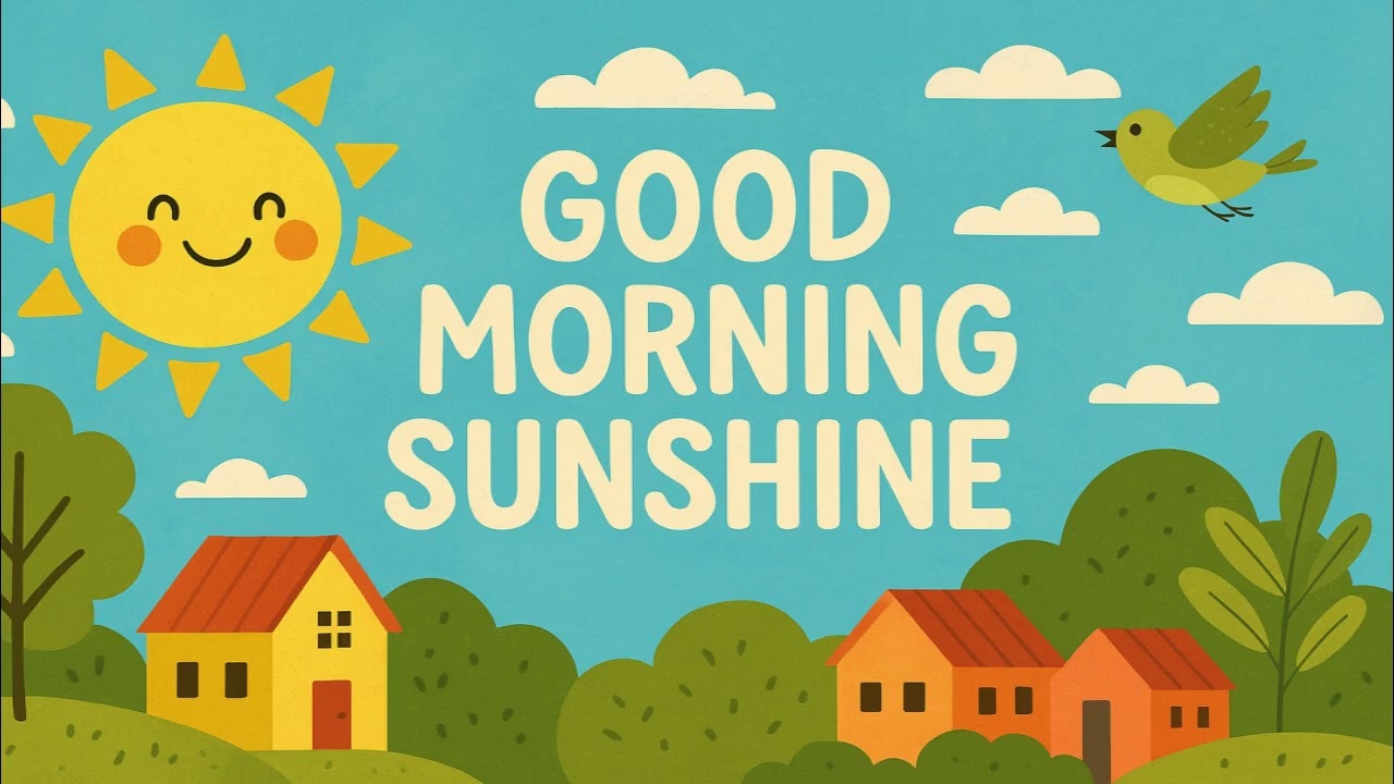 🌞 Good Morning Sunshine | Pina Glow Kids Songs | Happy Morning Song for Children