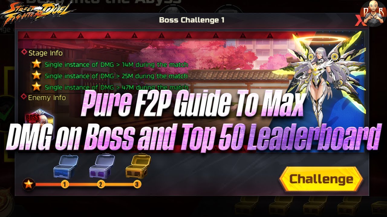 [SF: Duel] - F2P Teams & Guide to getting 3* in Satsui Boss Event & Top 50 leaderboard! Buff guide!