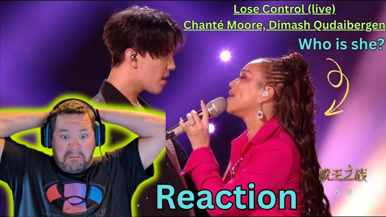 Chanté Moore and Dimash《Lose Control Reaction!