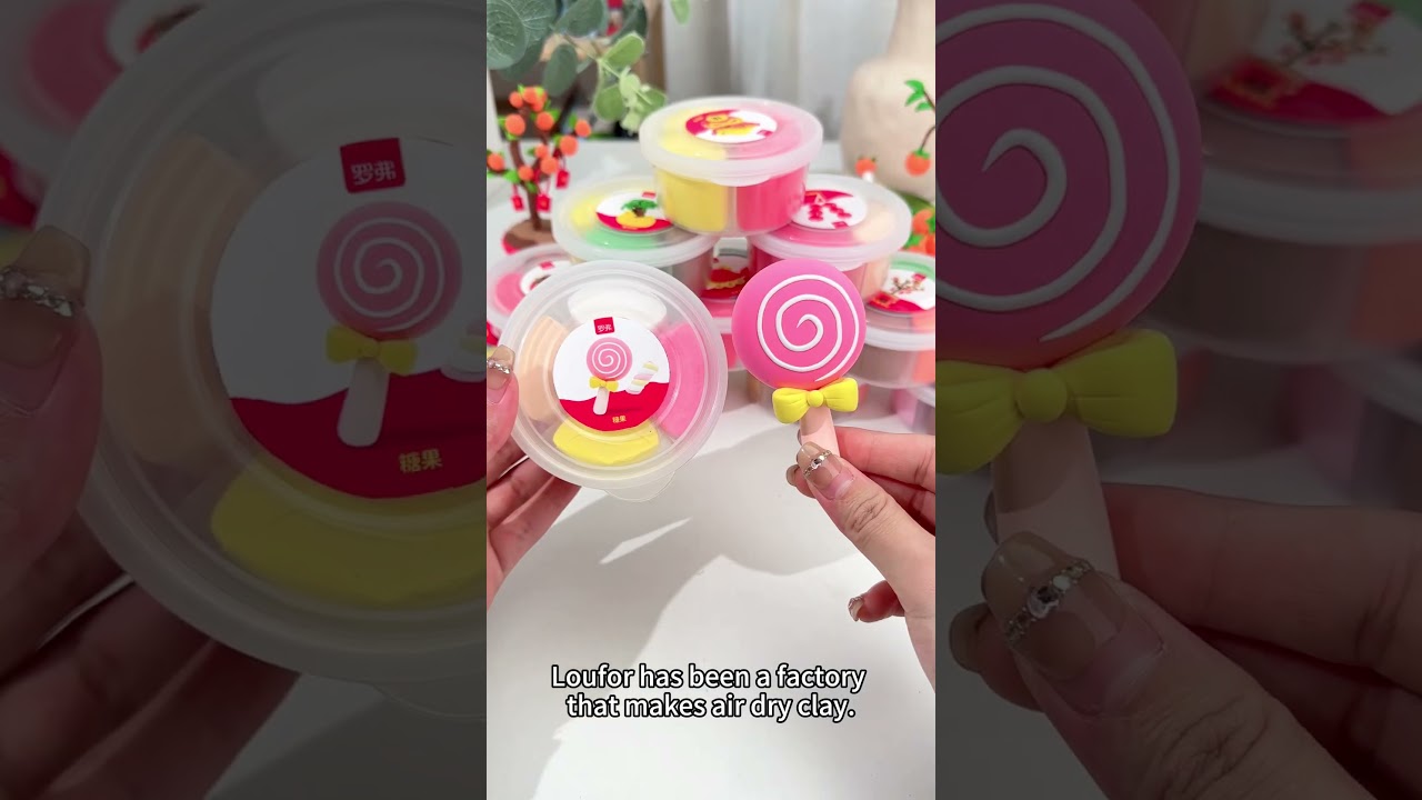 OEM play dough with CE certification Chinese Best Companies,soft ultra light clay Company#louforclay