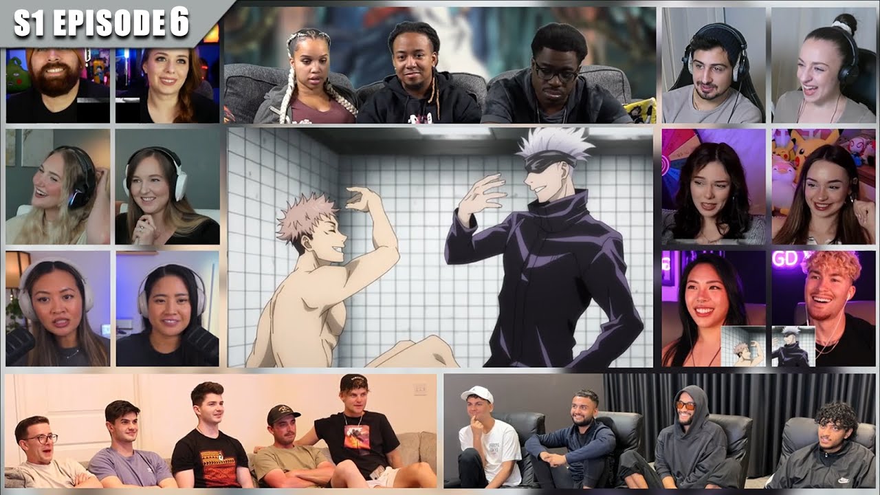 [Full Episode] Jujutsu Kaisen Season 1 Episode 6 Reaction Mashup | 呪術廻戦