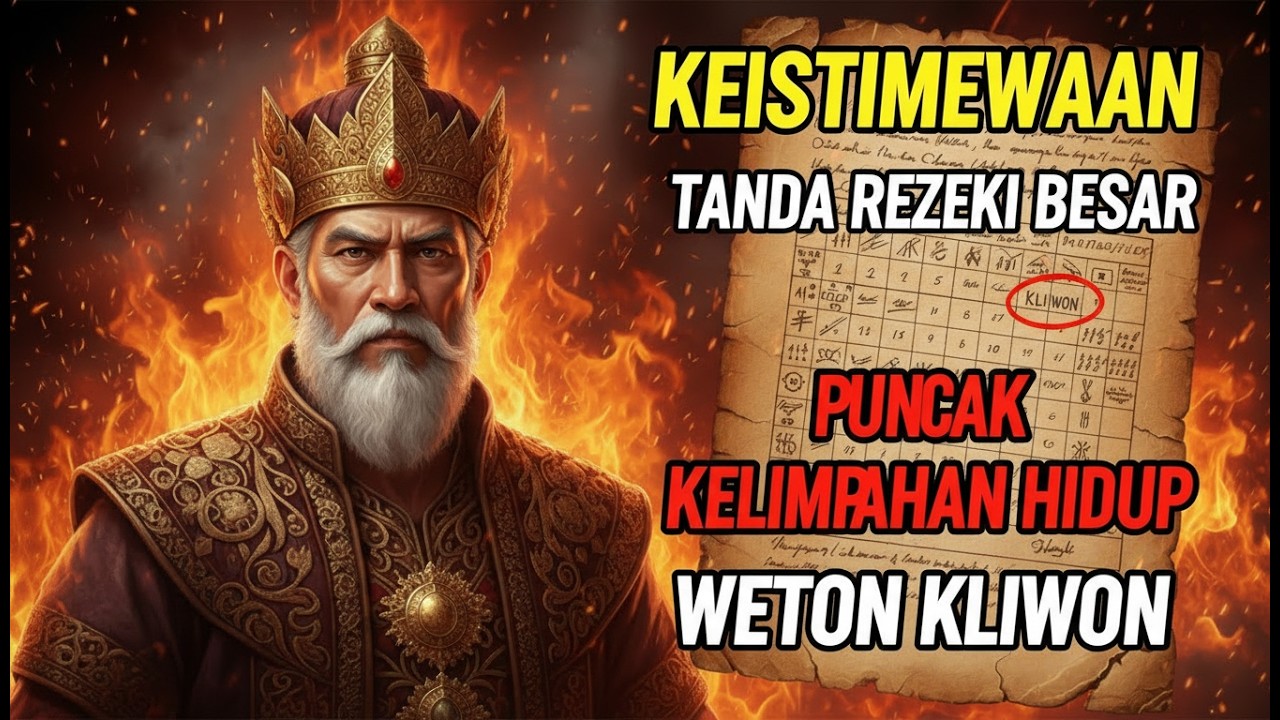 Keistimewaan WETON KLIWON Tanda Rezeki Besar dan Puncak Kelimpahan Hidup Menurut Leluhur