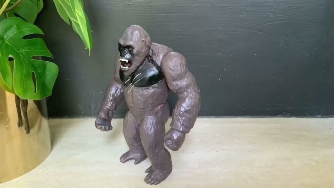 My First Stop Motion: Godzilla vs Kong !!