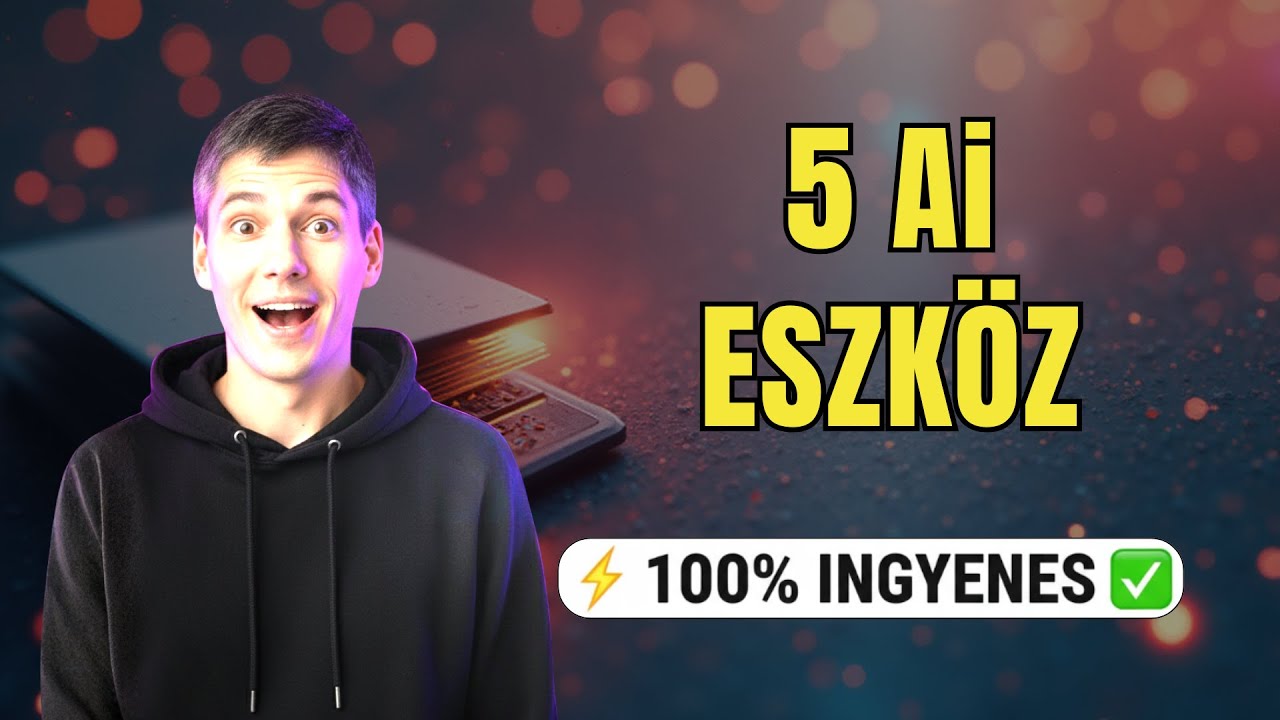 5 Ingyenes AI Eszköz Ami Lecseréli az Asszisztenst (500K+ Ft Spórolás/Év) - S01E04