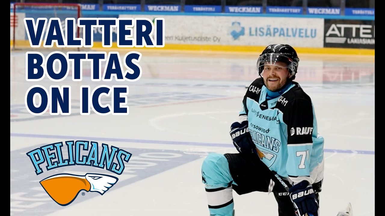 Valtteri Bottasista Pelicans-omistaja - F1-tähti mukana Pelicansin harjoituksissa