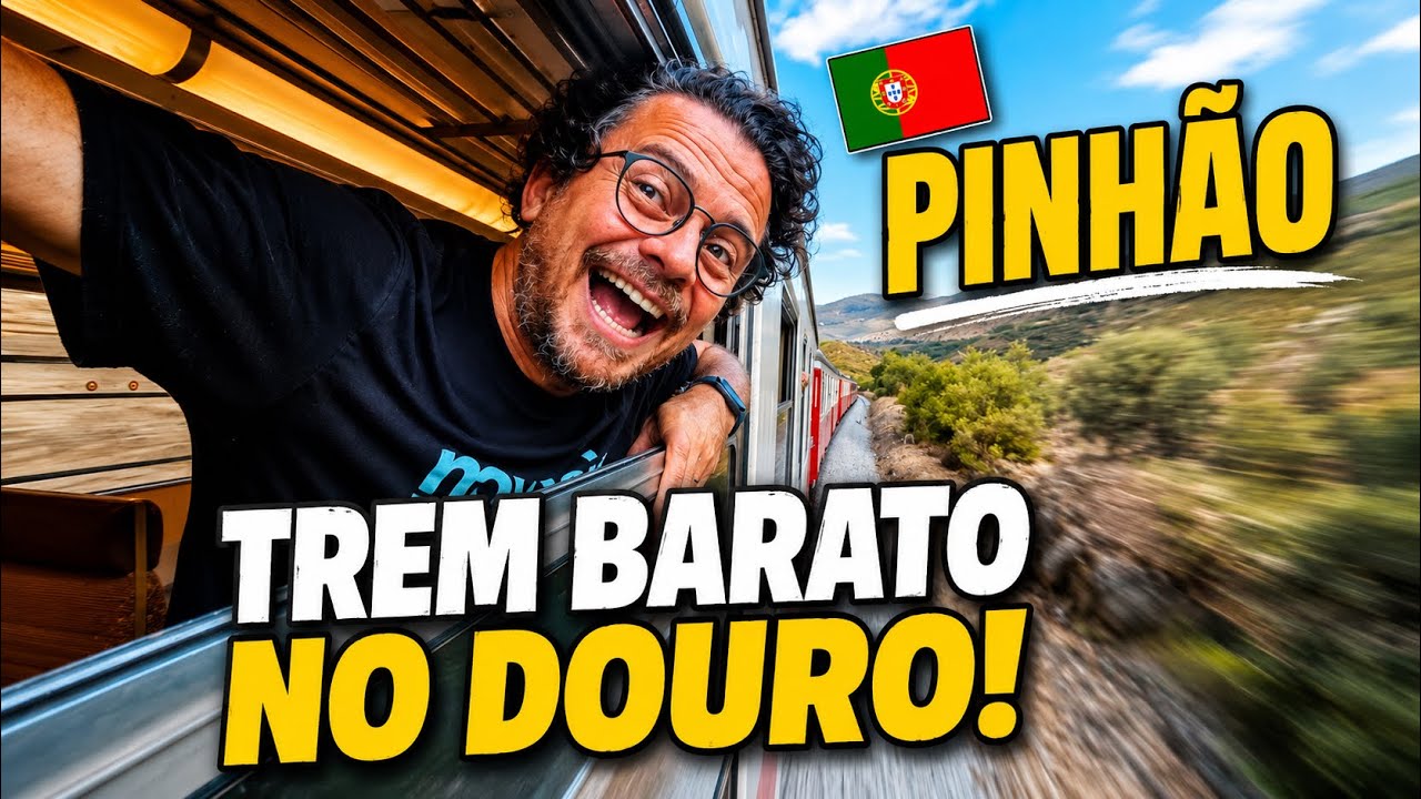 Lindo passeio BARATO no Douro! | Pinhão, Portugal