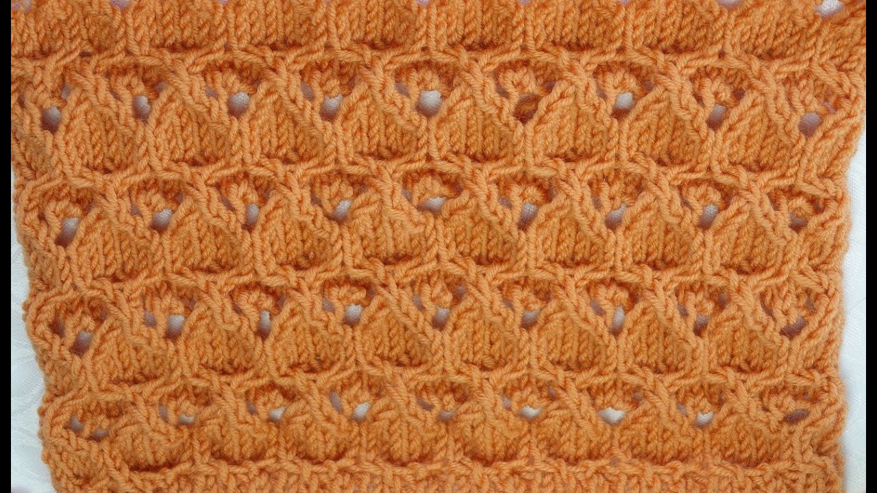 Tricot point ajouré pour l'été - La Grenouille Tricote
