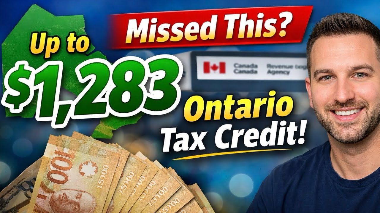 How to Apply for the Ontario Energy & Property Tax Credit in CRA My Account (Up to $1,283)