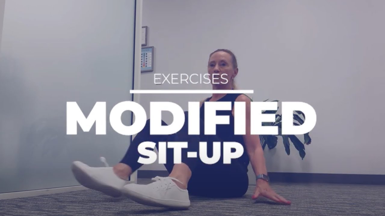 Strengthen Your Core Safely with the Modified Sit-Up | Chiropractor-Approved Ab Exercise