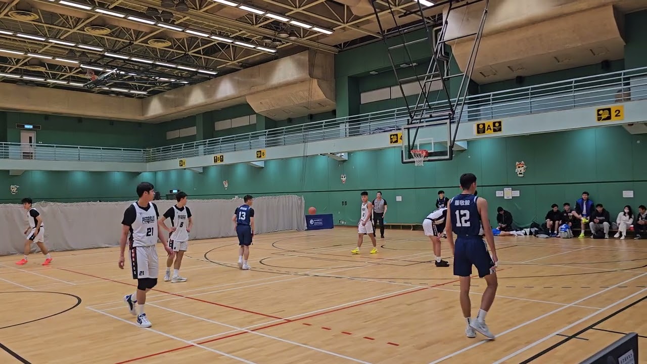2025香港籃球聯賽 男甲二 建龍飛馬 (白) vs 日域 (深藍) Q3