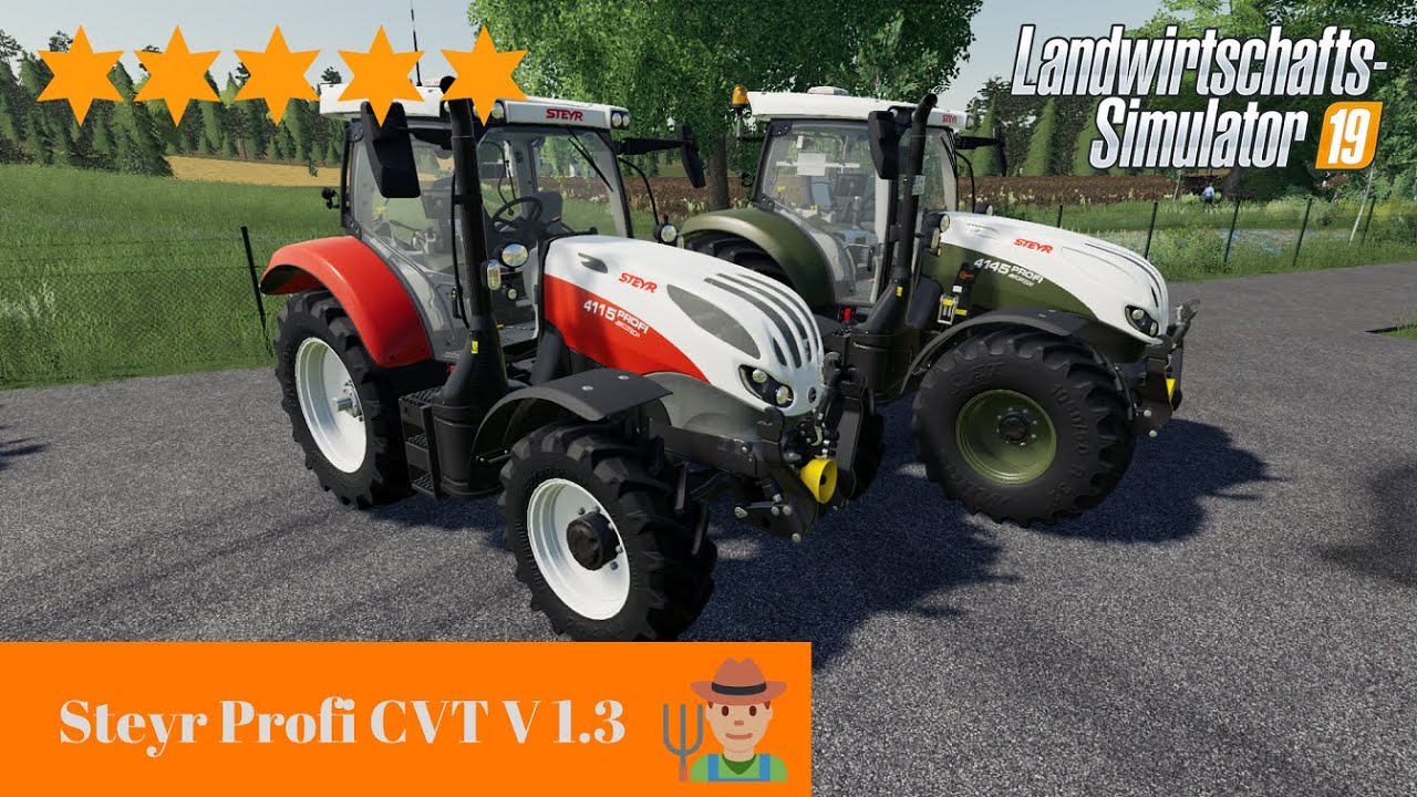 LS19 Modvorstellung II Steyr Profi CVT V1.3 (PC/MAC)