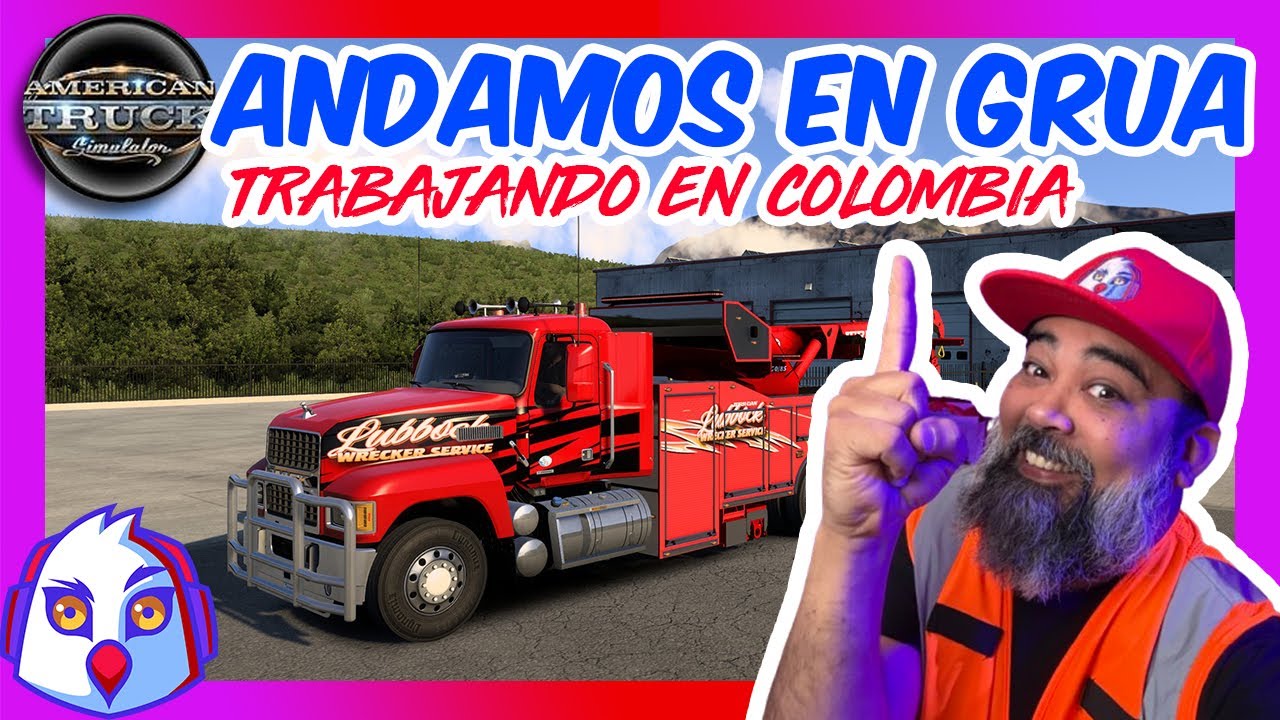 🚧 Grúas en Acción en Colombia Coffee Map | Mod Realista en American Truck Simulator 🇨🇴🚛 Shorts