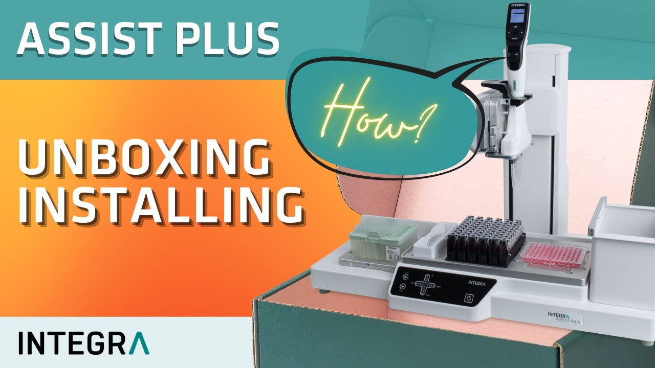 Getting started: How to unbox and install the ASSIST PLUS pipetting robot